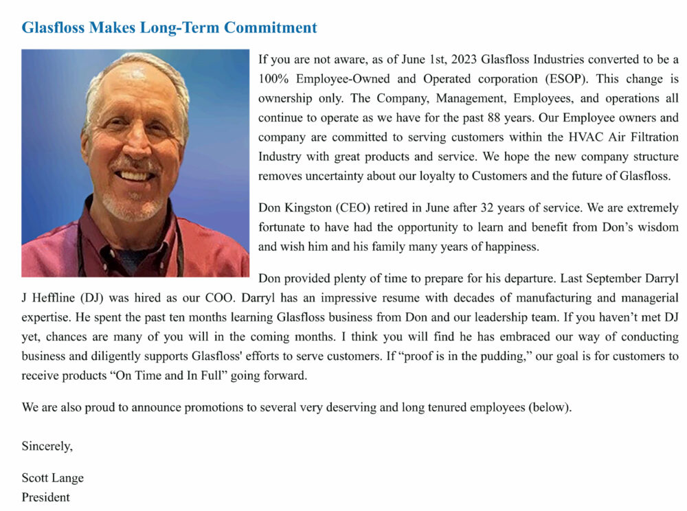 Glasfloss Industries